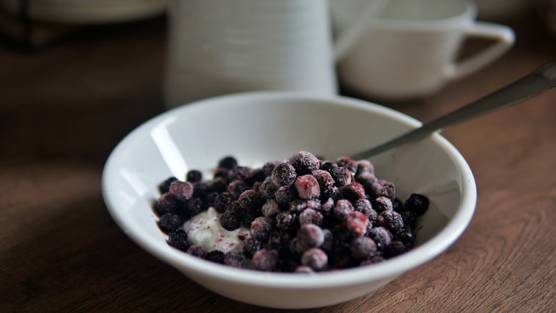 冷凍ブルーベリー